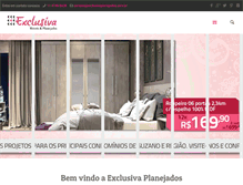 Tablet Screenshot of exclusivaplanejados.com.br